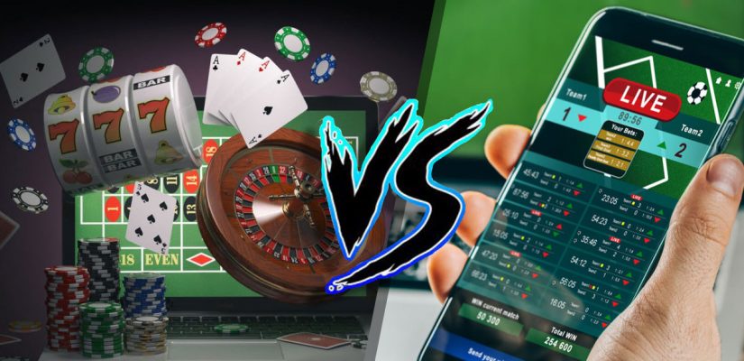 What is better for making money: online casinos or betting on sports?